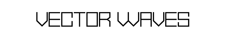 Vector Waves
 font preview