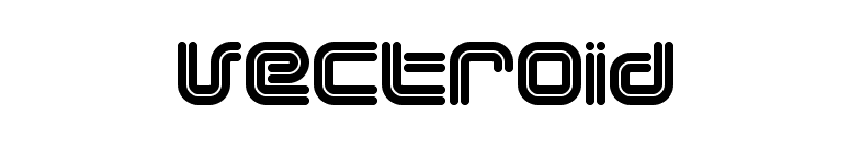 Vectroid font preview