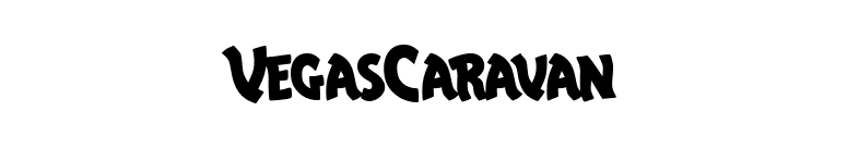 VegasCaravan font preview