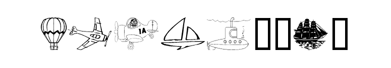 Vehicular font preview