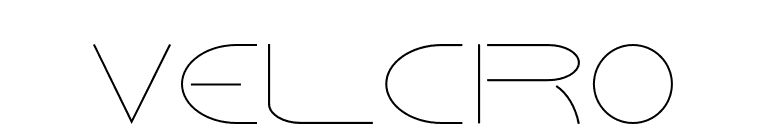 VELCRO font preview