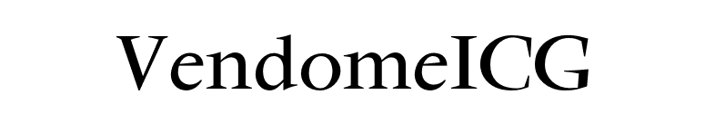 VendomeICG font preview