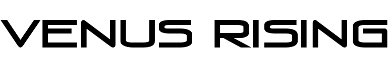 Venus Rising font preview