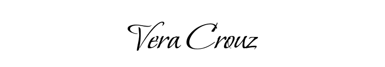 Vera Crouz font preview