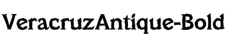 VeracruzAntique-Bold font preview
