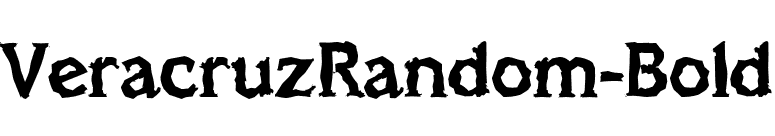 VeracruzRandom-Bold font preview
