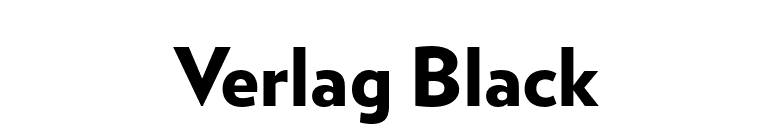 Verlag Black font preview