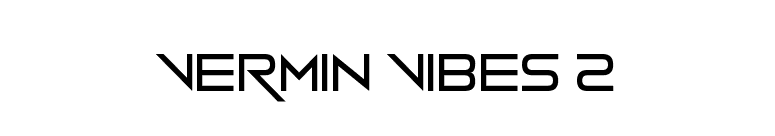 Vermin Vibes 2 font preview