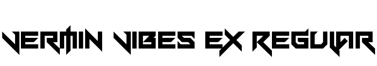 Vermin Vibes eX Regular font preview