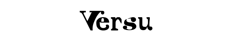 Versu font preview