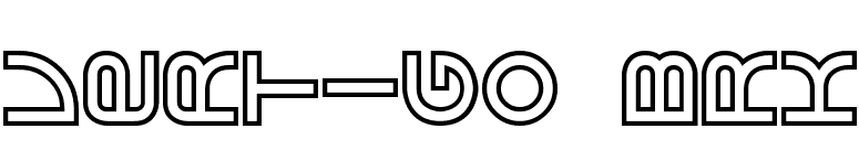 Vertigo BRK font preview