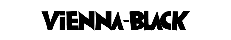 Vienna-Black font preview