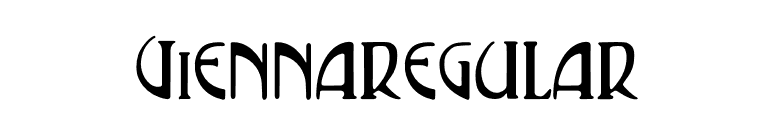 ViennaRegular font preview
