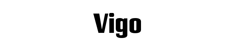 Vigo font preview