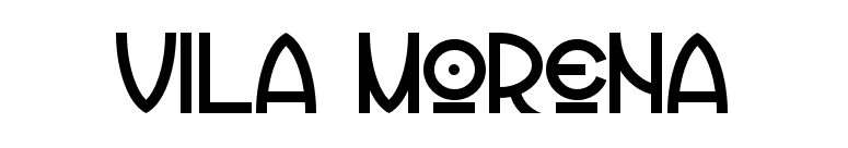 Vila Morena font preview