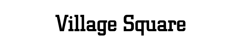 Village Square font preview