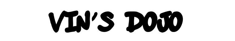 vin's dojo font preview