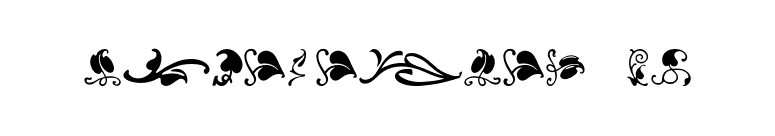 VineLeaves2XH font preview