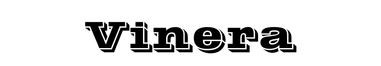 Vinera font preview