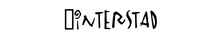 Vinterstad font preview