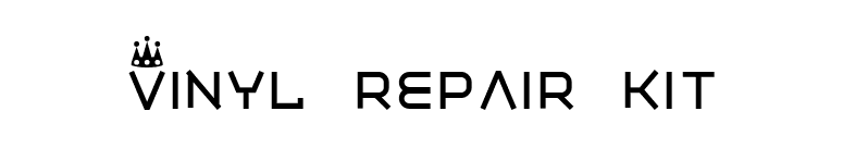 Vinyl repair kit font preview