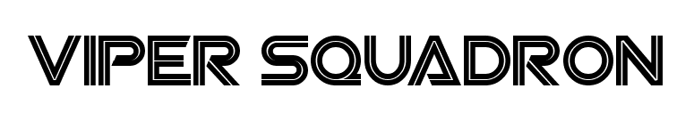 Viper Squadron font preview