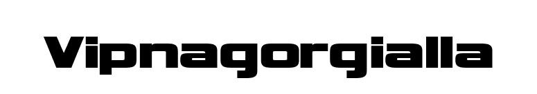Vipnagorgialla font preview