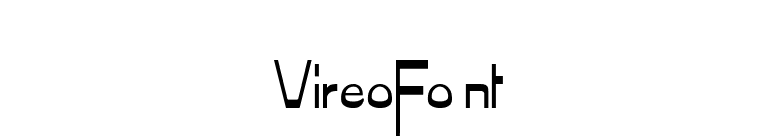VireoFont font preview