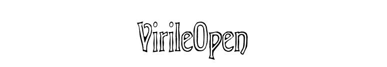 VirileOpen font preview