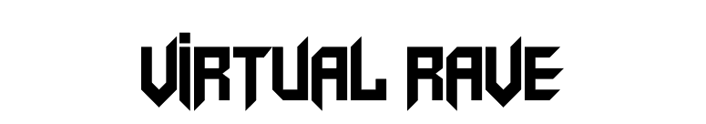 Virtual Rave font preview