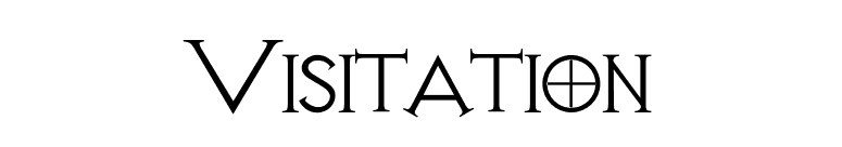 Visitation font preview