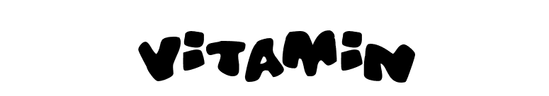Vitamin font preview