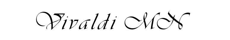Vivaldi MN  font preview
