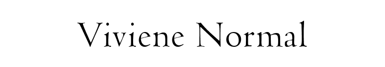 Viviene Normal font preview