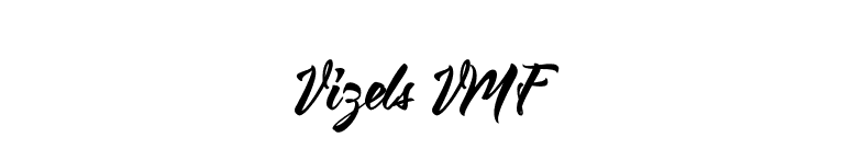 Vizels VMF font preview