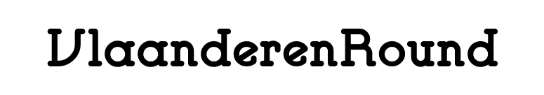 VlaanderenRound font preview