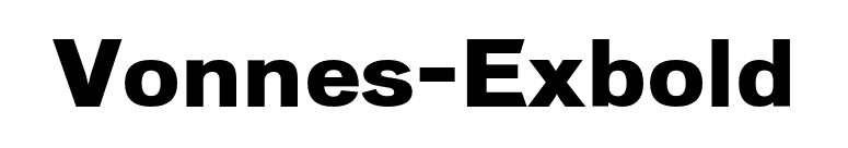 Vonnes-Exbold font preview
