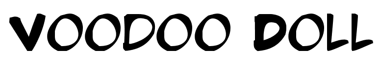 Voodoo Doll font preview