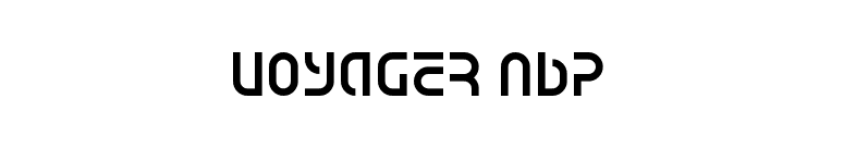 Voyager NBP font preview