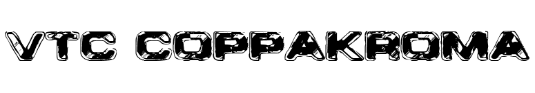 VTC CoppaKroma font preview
