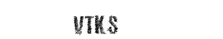 VTKS 36 font preview
