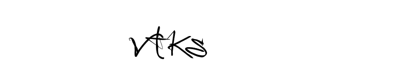 vtks 38 font preview