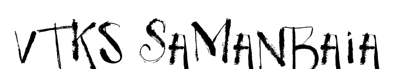 Vtks Samanbaia font preview