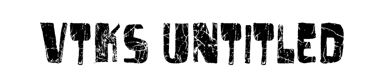 vtks untitled font preview