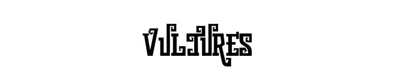 Vultures font preview