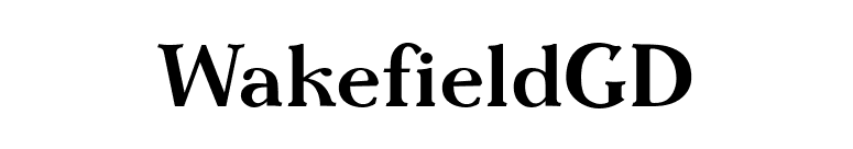 WakefieldGD font preview