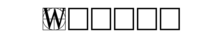 Walrod font preview