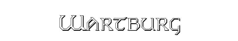 Wartburg font preview