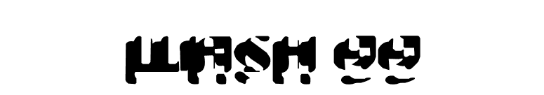 Wash 99 font preview