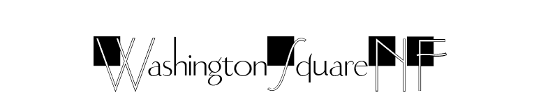 WashingtonSquareNF font preview